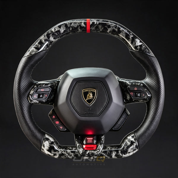 Lamborghini Huracan Style Custom Steering Wheel