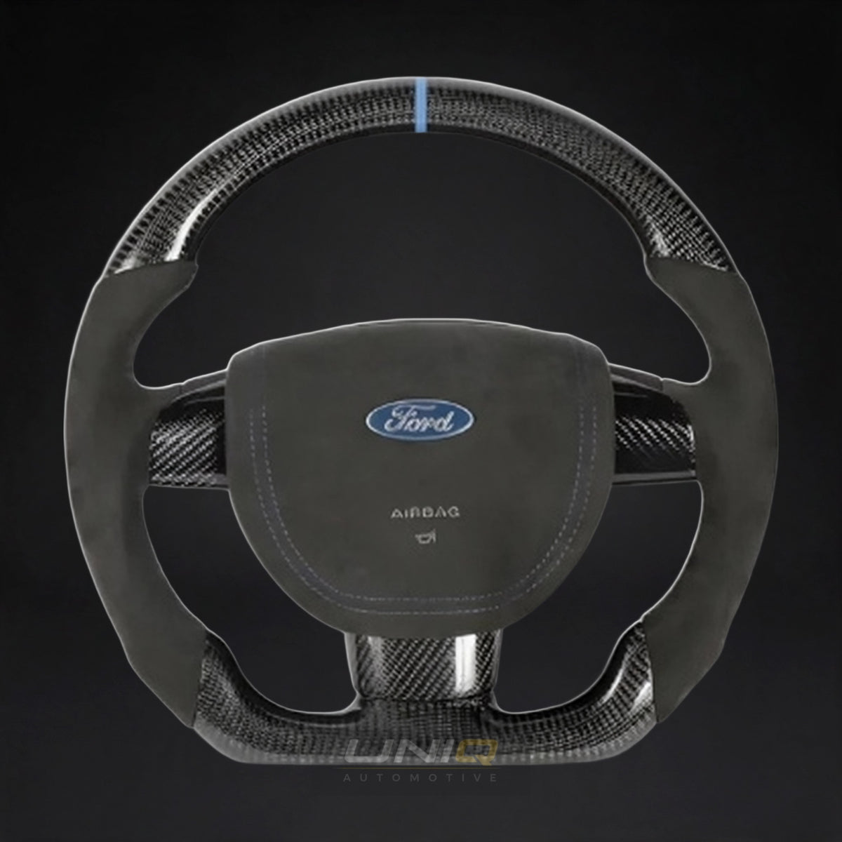 Ford Focus RS / ST Style Custom Steering Wheel - carbon fibre