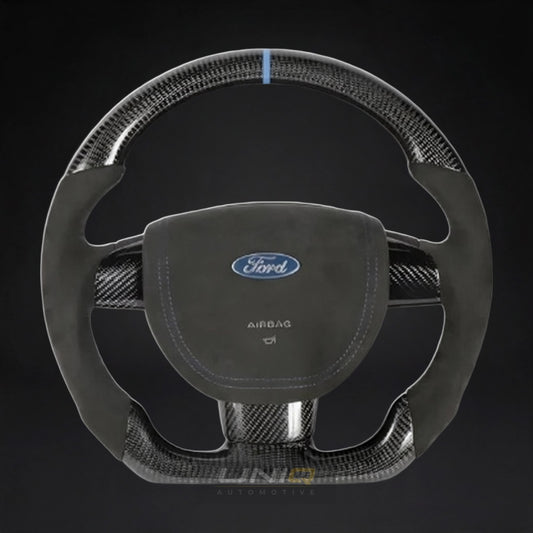 Ford Focus RS / ST Style Custom Steering Wheel - carbon fibre