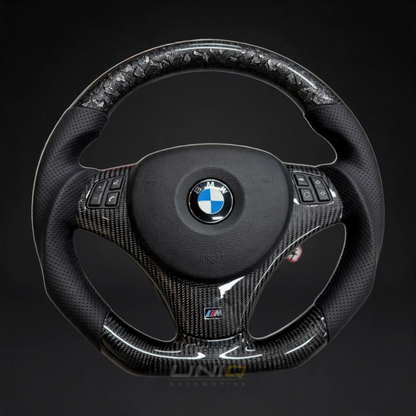 BMW E6X M Style Custom Steering Wheel - carbon fibre