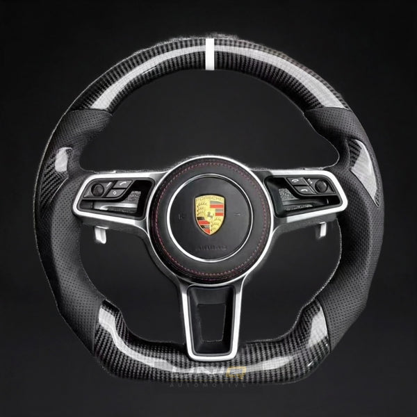 Porsche 997 / Cayenne Style Custom Steering Wheel