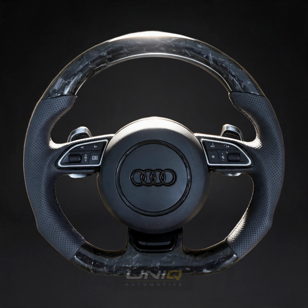 Audi 1st Gen Flat Bottom Style Custom Steering Wheel