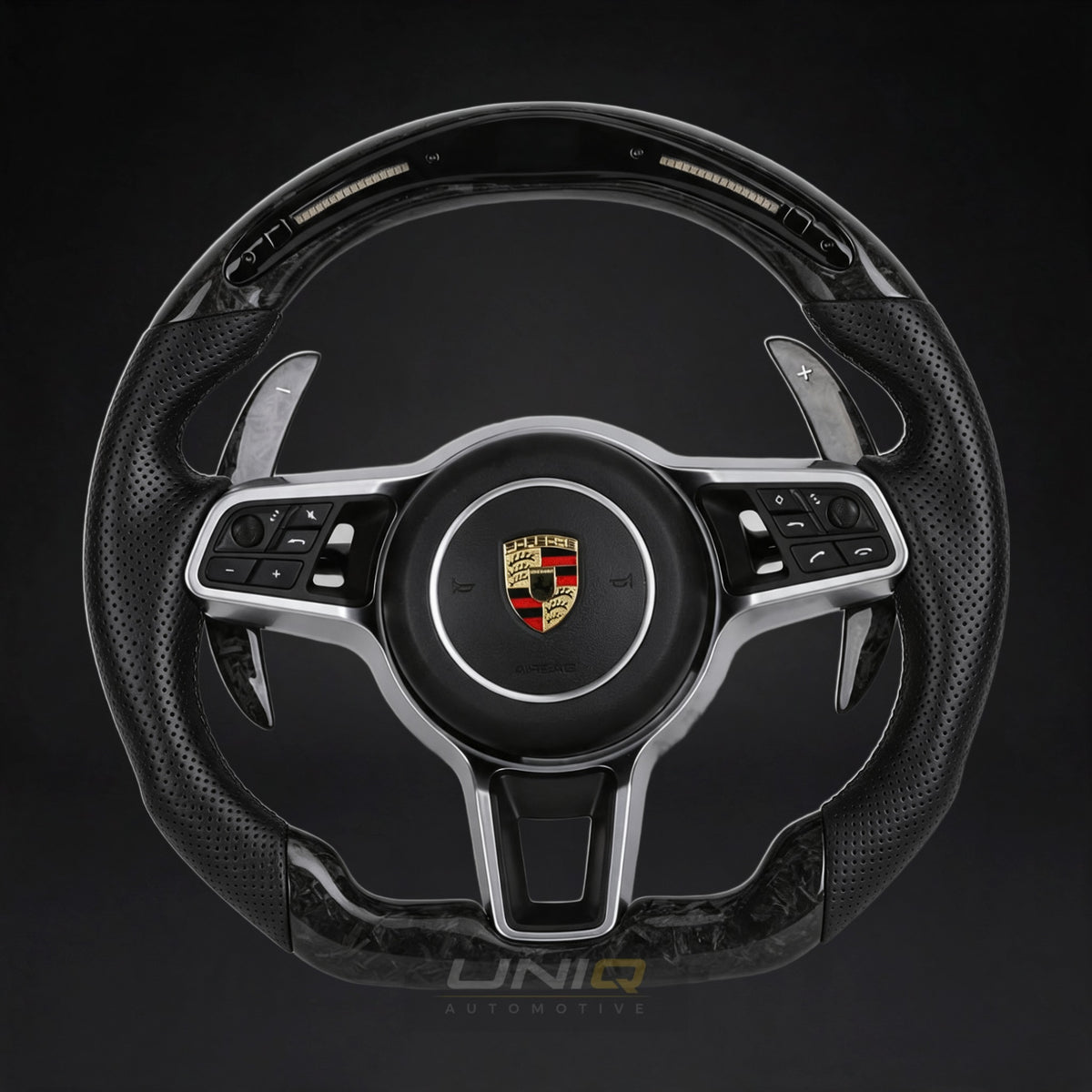 Porsche 991 / Macan Style Custom Steering Wheel - carbon fibre