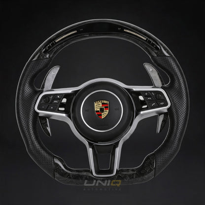 Porsche 991 / Macan Style Custom Steering Wheel - carbon fibre