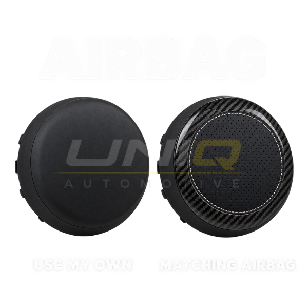 Airbag options: use my own, or matching carbon and leather airbag cover