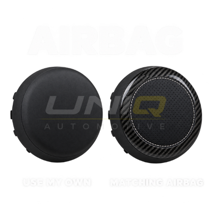 Airbag options: use my own, or matching carbon and leather airbag cover